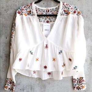 SOLD Free People Ava blouse NWT